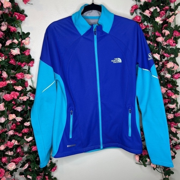 The North Face Jackets & Blazers - 🌹The North Face Blue Teal Flight Series Full Zip Jacket Women’s Medium Casual